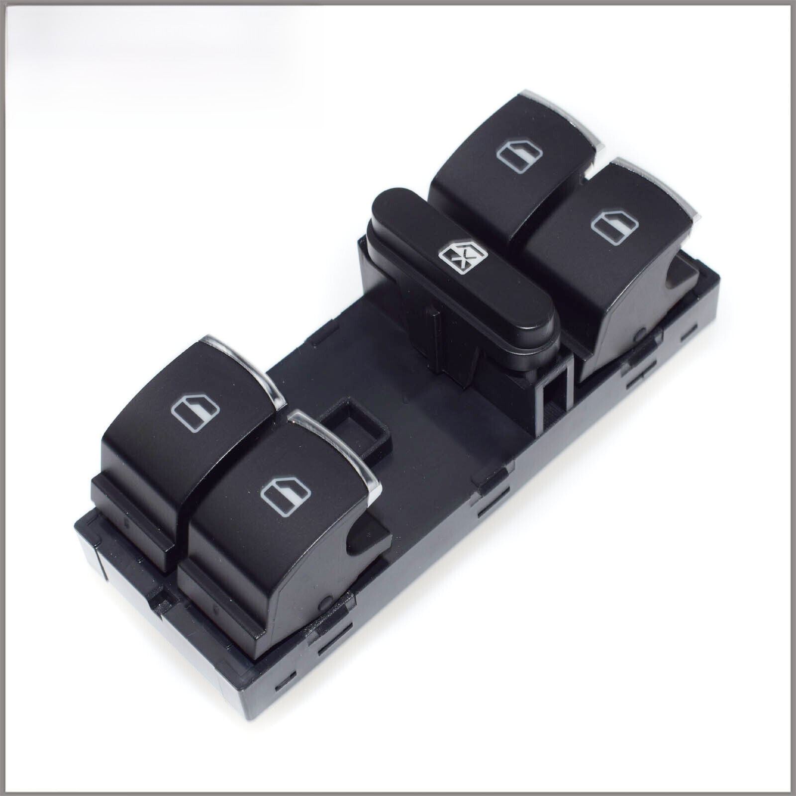 for VW for Golf Gti for Jetta MK5 MK6 for Passat 5ND959857 Chrome Master Window Power Switch
