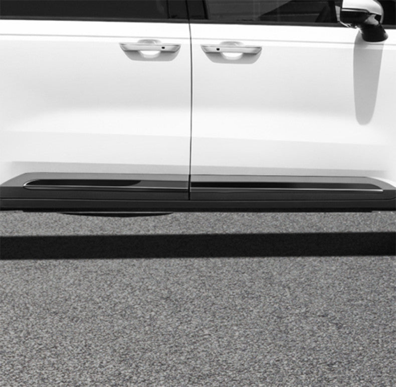 for Kia Carnival 2022-2023 bright black Car Body Door Side Molding Sill Guard 4X