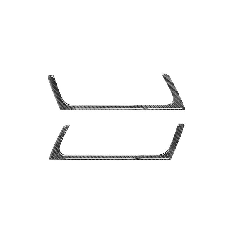 2Pcs Carbon Fiber Interior Door Storage Cover Trim for Honda S2000 2004-2009
