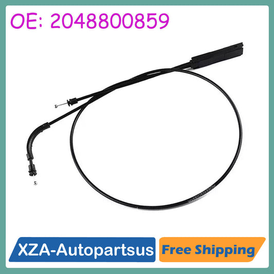 Engine Hood Release Cable Front 2048800859 for Mercedes-Benz X204 C250 C350 C63