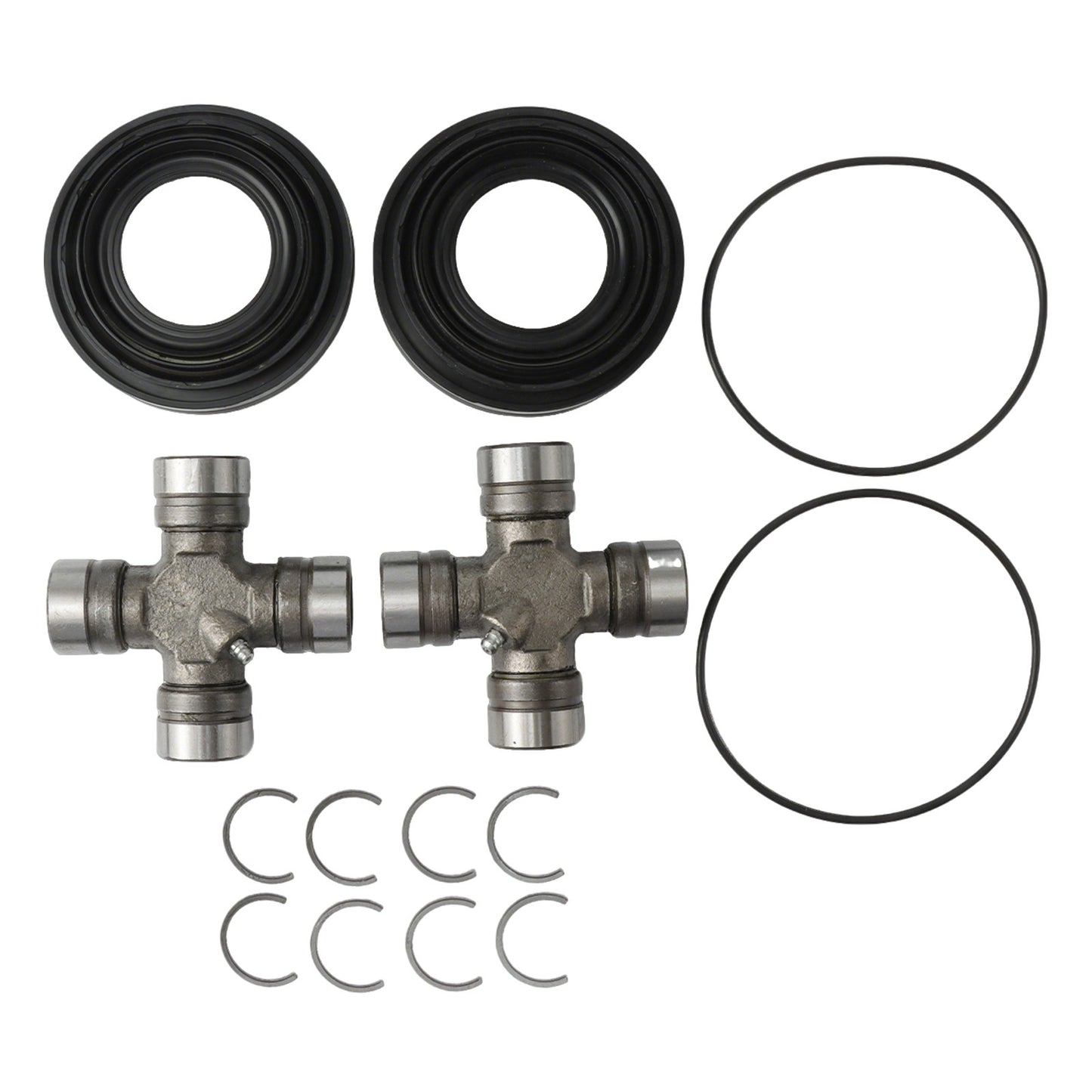 1-piece kit for 98-05 for Ford F250 F350 Super Mission front axle seal and U-joint