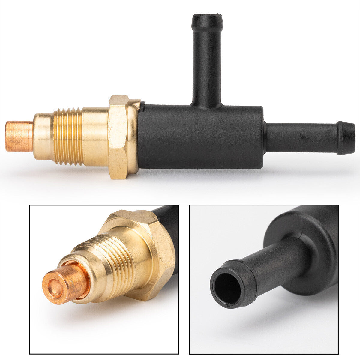 Black Secondary Air Injection Control Valve for Honda CR-V Stream 2.4L 2001-2007