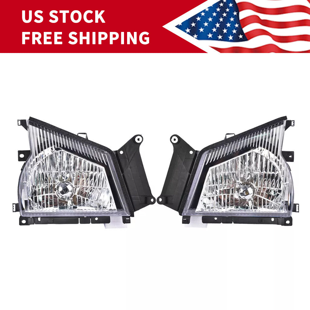 LR Headlamp Driver/Passenger For 2004-2007 NPR NQR 2005-2006 W3500 W4500 W5500
