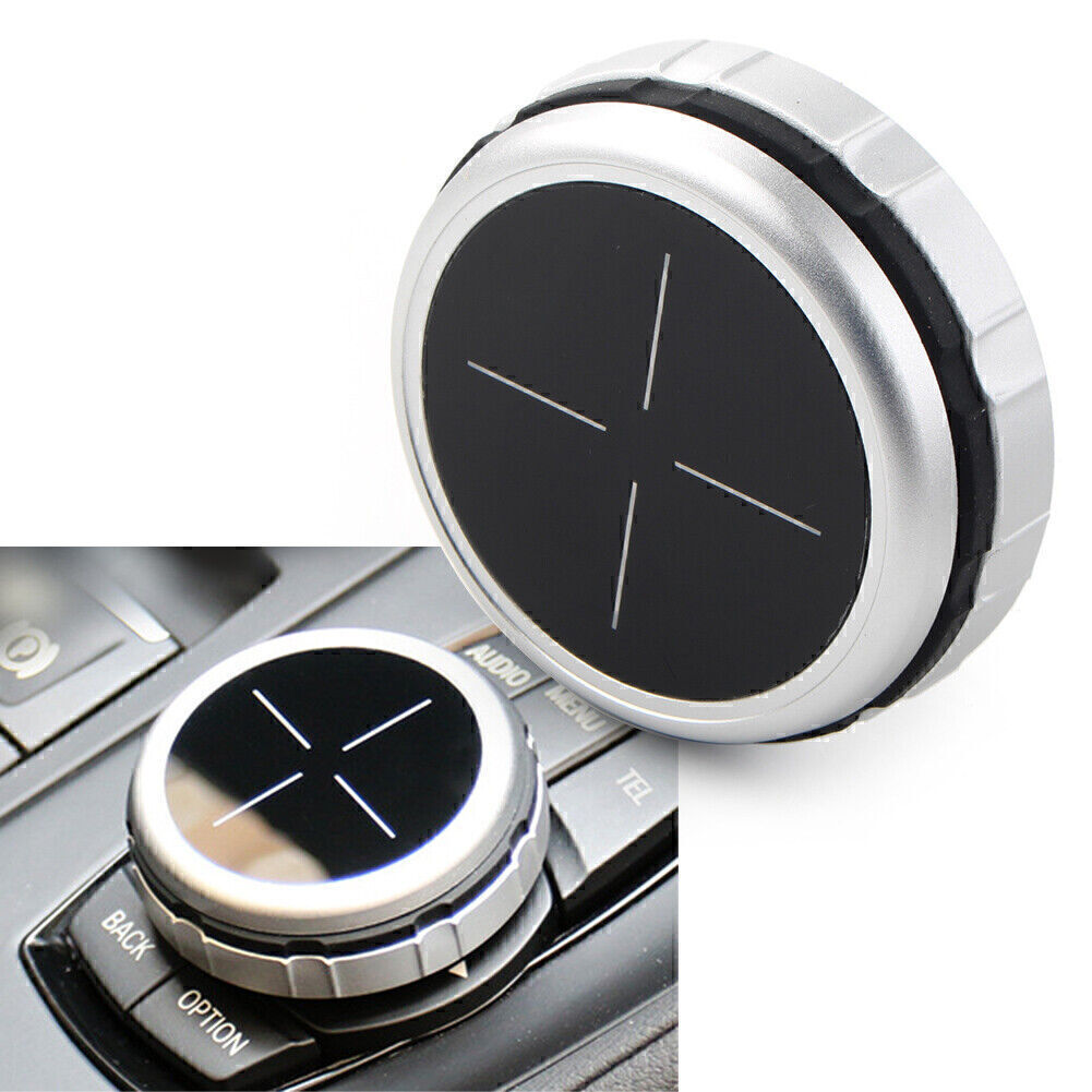 Multi-Media Control Knob Trim Cover Fit for BMW 1 2 3 4 5 6 7 X1 X3 X4 X5 X6 IDRIVE
