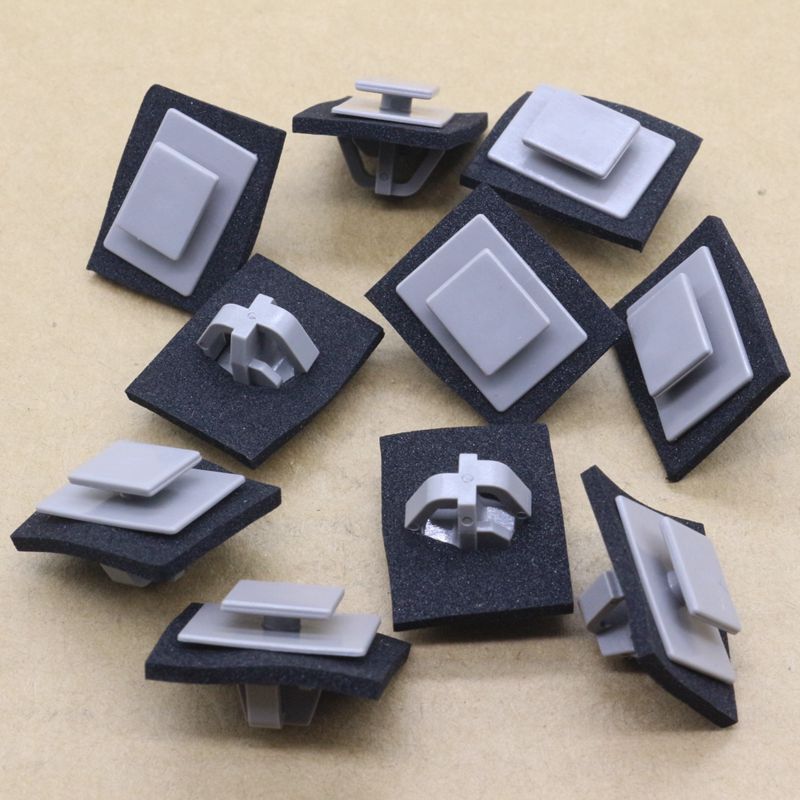 10 Wheel arch side trim molding and mounting clips suitable for Hyundai 87756C8700