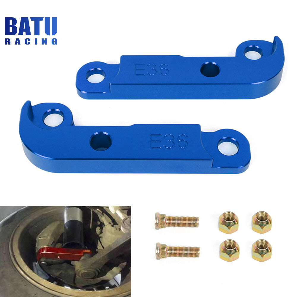 Blue Steering Lock Adapter for BMW E3 Increasing Turn Angle Drift Lock Kit