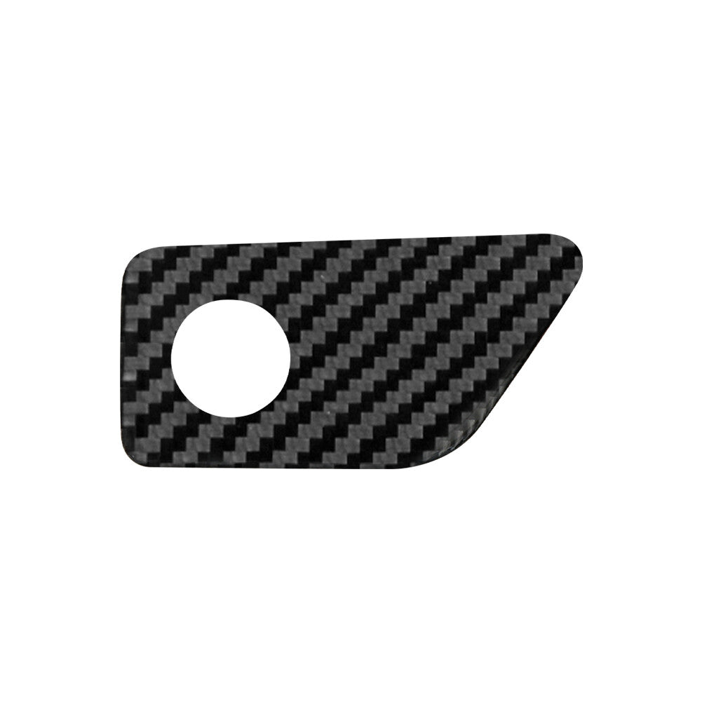 Carbon Fiber Glove Box Latch Switch Cover Trim for Ford Explorer 2020-2023