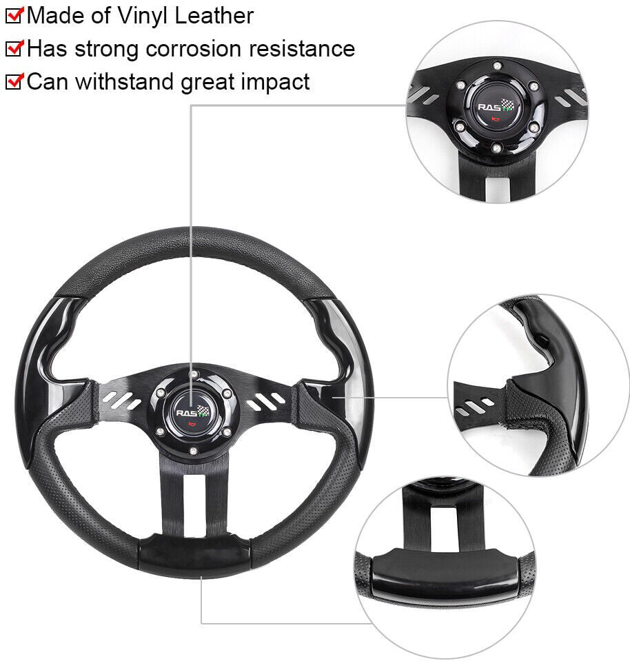 13 Racing Steering Wheel Short Hub Adapter Quick Release for Ford for Mustang 84-04