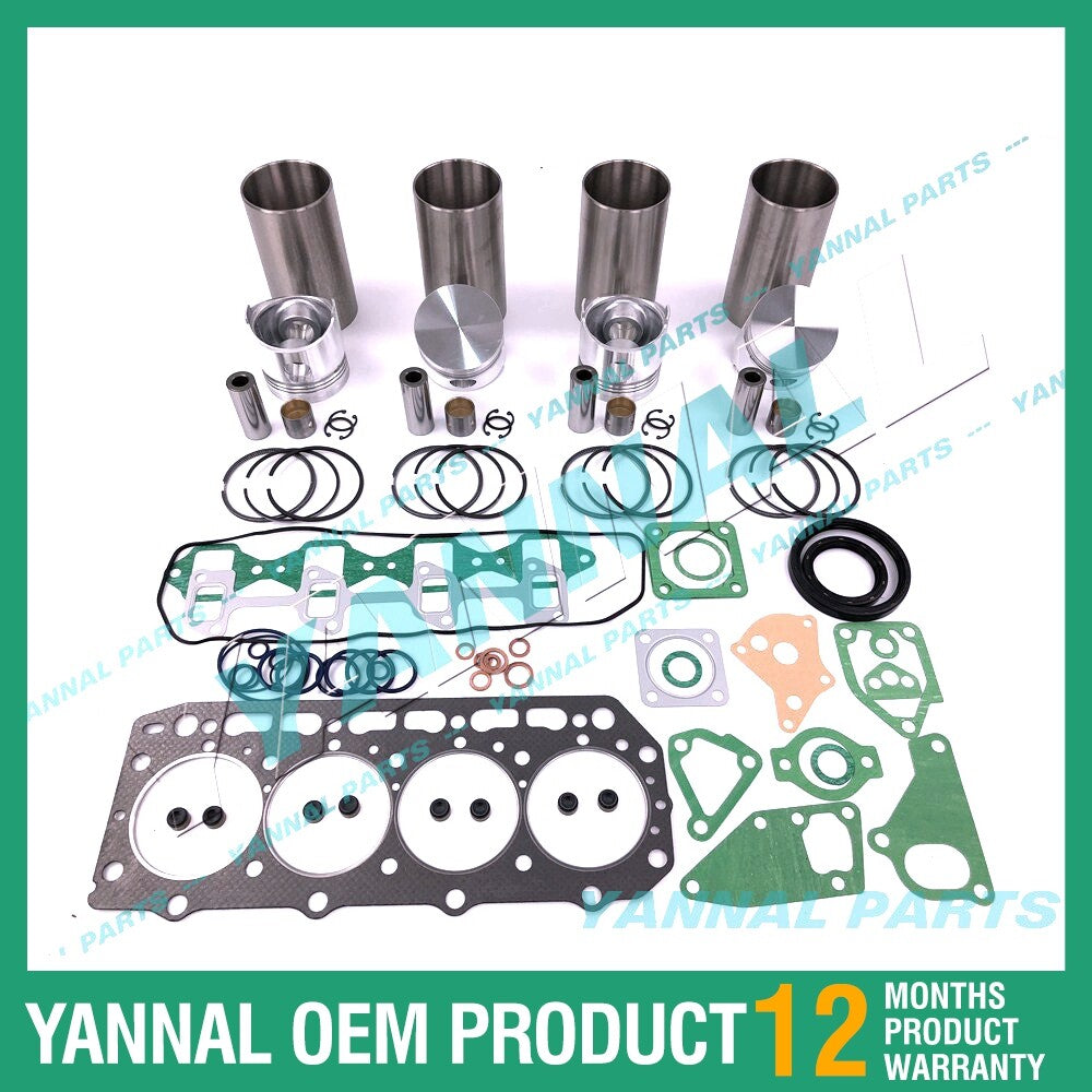 4D84-1 Overhaul and Reconstruction Kit with Complete Gaskets for Yanmar Diesel Engines
