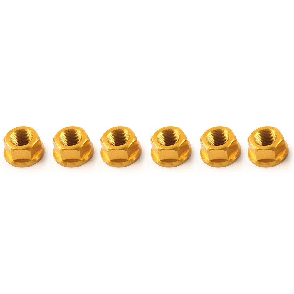 M10  1.0 Kettenradmuttern f¨¹r for Ducati Streetfighter Panigale V4 S Speciale Gold