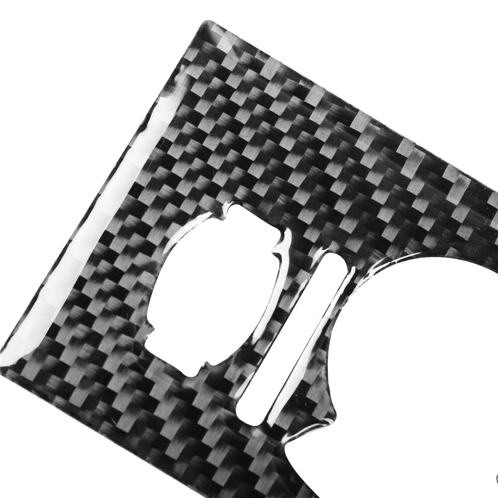 Carbon Fiber Headlight Switch Cover Trim for Dodge for Challenger 2008-2014 Type A