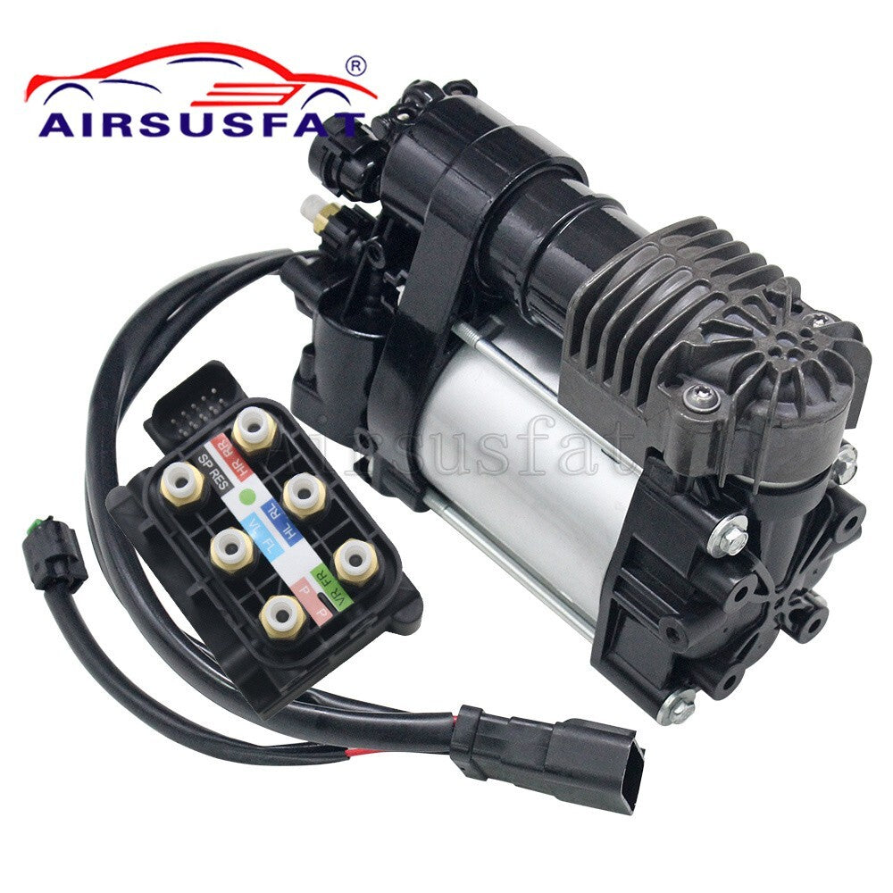 Air suspension compressor pump and valve for seat for Tesla for Model S 2012-2016