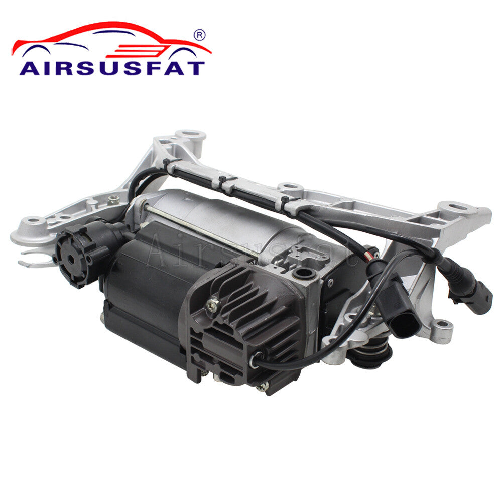 Air suspension compressor pump with bracket for Volkswagen Touareg and for Porsche for Cayenne (October 2003)
