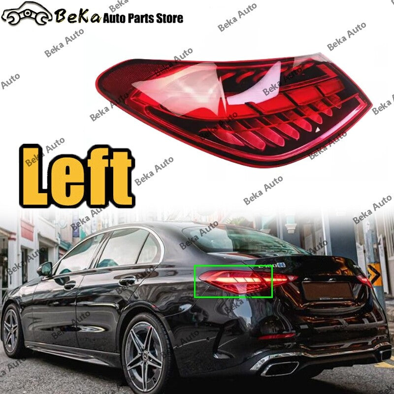 The left-side rear LED taillight assembly is suitable for the for Mercedes-Benz W206 C-Class 2022-2024.