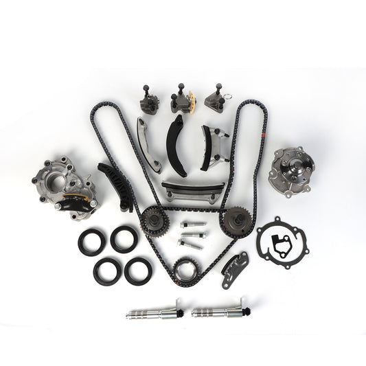 Fit for Cadillac for Suzuki 3.6L 07-16 Timing Chain Kit Oil Pump Water Pump VTC Solenoid