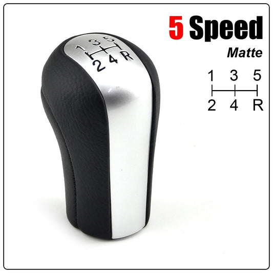 5 Speed MT Car Gear Shift Knob PU Leather for Toyota for Corolla Verso RAV4 Yaris