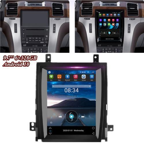 Radio 9.7 Android 6+128GB GPS AM for Cadillac for Escalade 07-14 SLS 07-12
