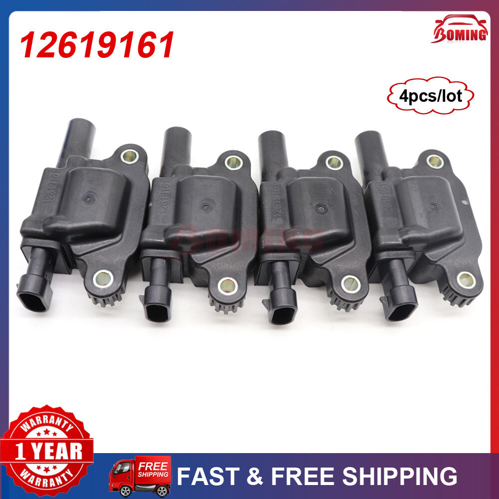 4-piece ignition coil kit for GimChill for Chevrolet for Sierra Silverado 1500 for Corvette 12619161