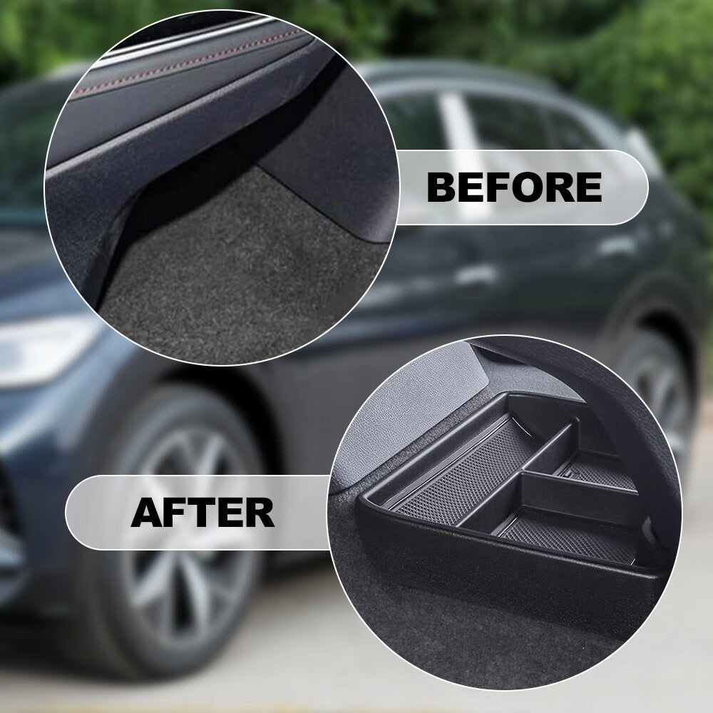 Center Console Armrest Box Storage Case Organizer for Volkswagen ID.4 2021-2024