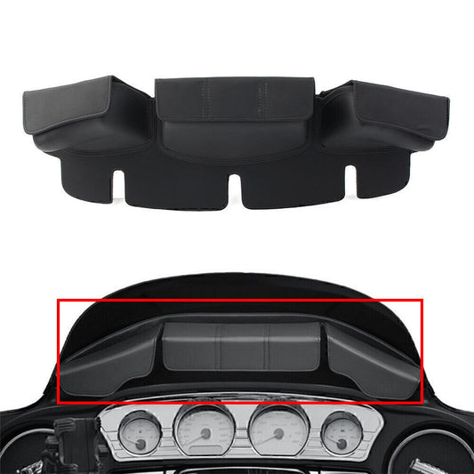 Motorcycle Black Front Wind Fork Air Deflector for Harley Touring 1996-2013 2012
