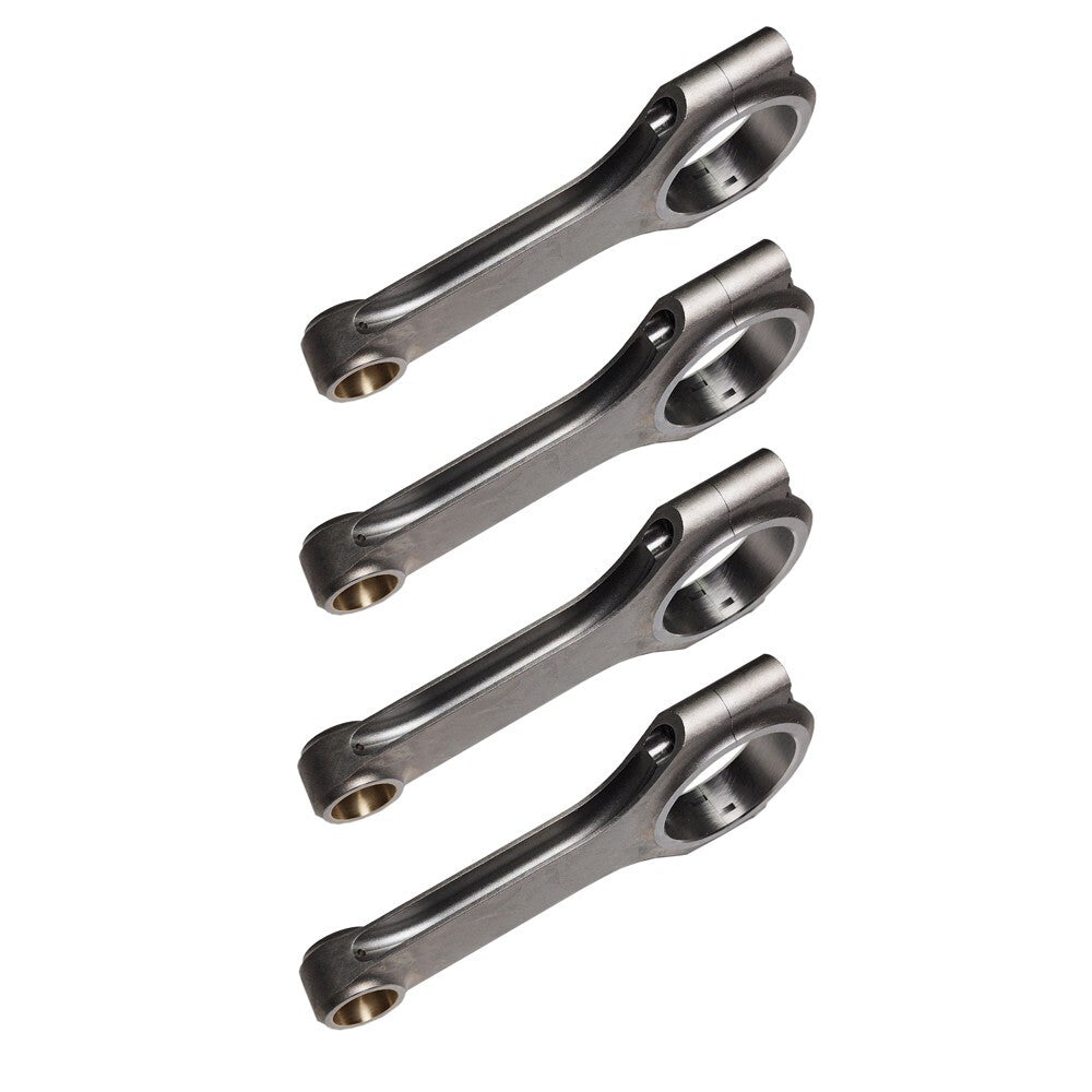 4-piece forged 4340 connecting rods fit for Subaru 2.0L EJ20/2.5L EJ25 130.48 mm boltless.