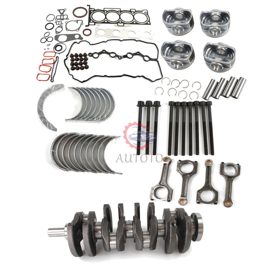 G4KH Engine Rebuild Kit w/ Crankshaft Main Bearing Set Crankshaft for Hyundai