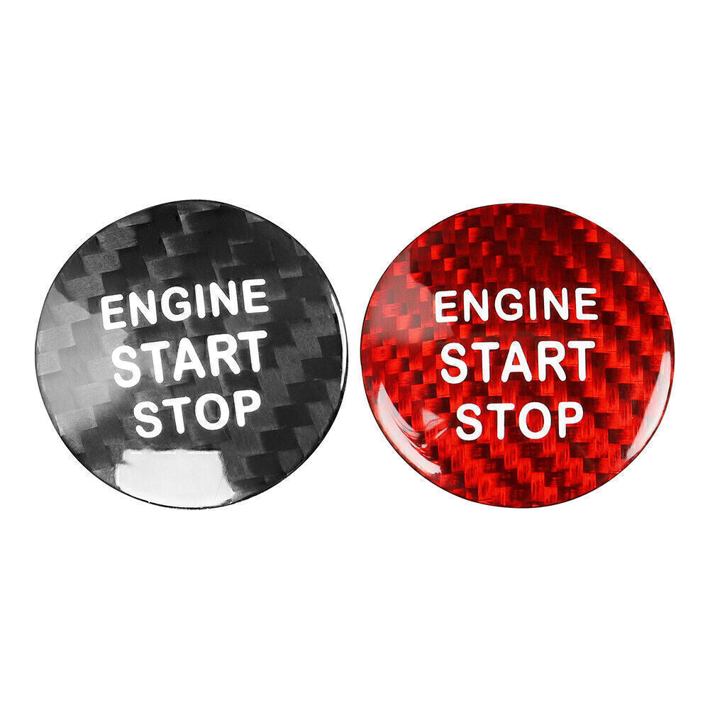 Carbon fiber Car Engine Start Stop Button cover Fit for LEXUS IS250 350 2006-2013