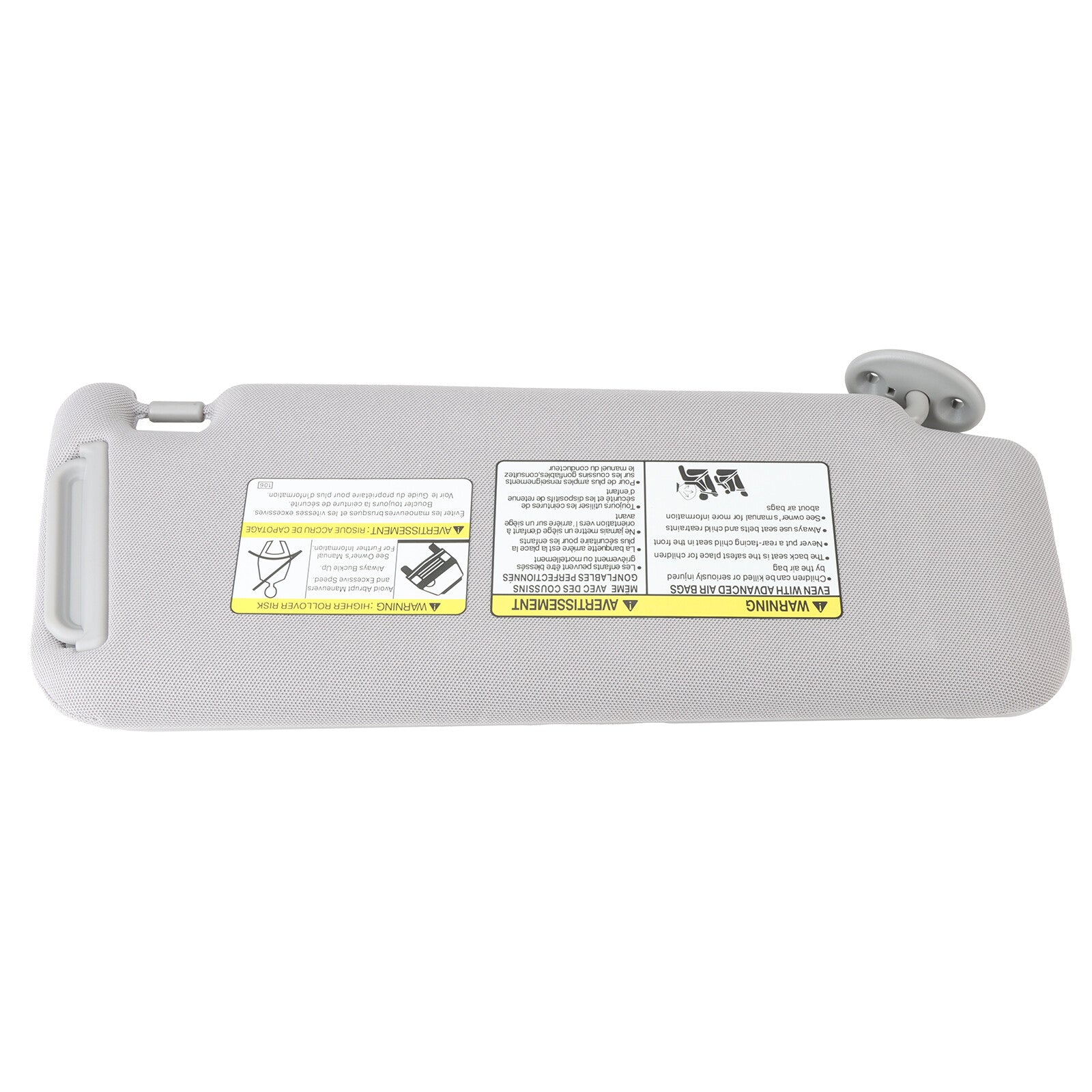 74310-35A91-B1 7431035A91B1 Left Side Gray Sun Visor for Toyota Prado 2010-2023