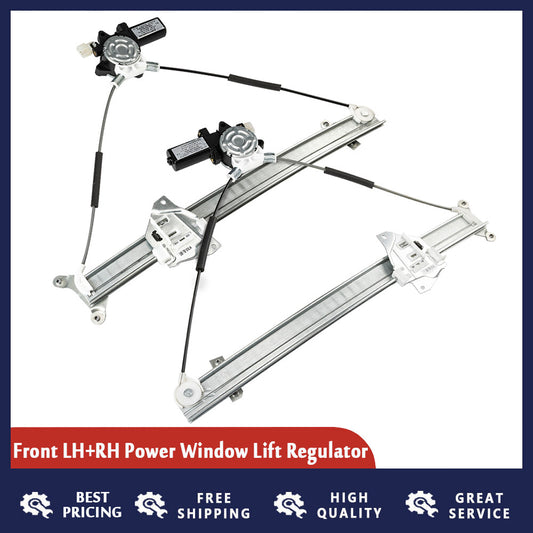 Two front LH+RH power window lift adjusters suitable for Mitsubishi Montero 3.0 3.5L V6