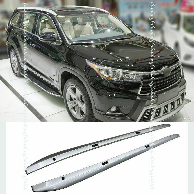 Factory Style Roof Rack Rail Luggage Carrier Bar for Toyota Highlander 2014-19