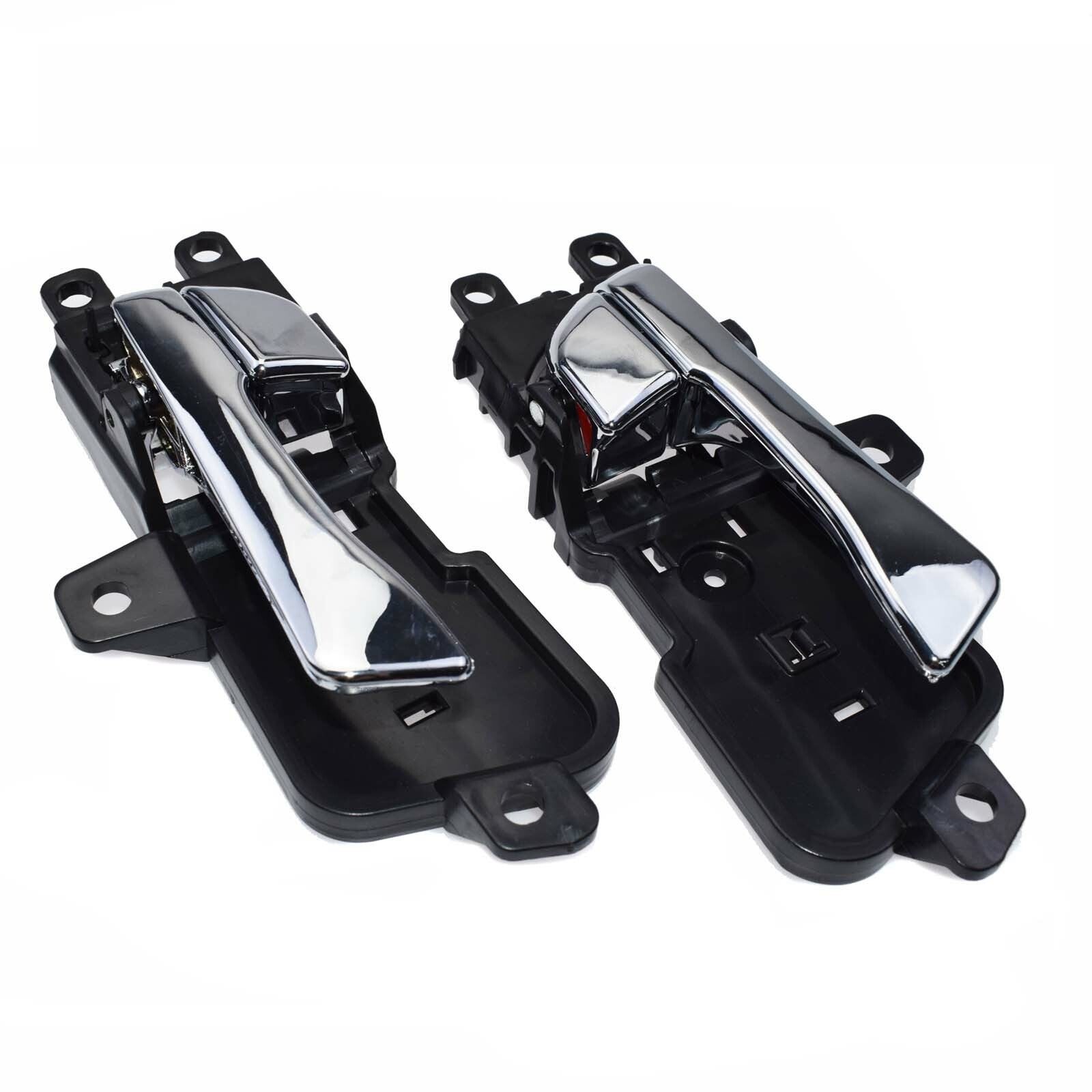 pair of chrome-plated left and right inner door handles for the for Hyundai Sonata 2011-2014.