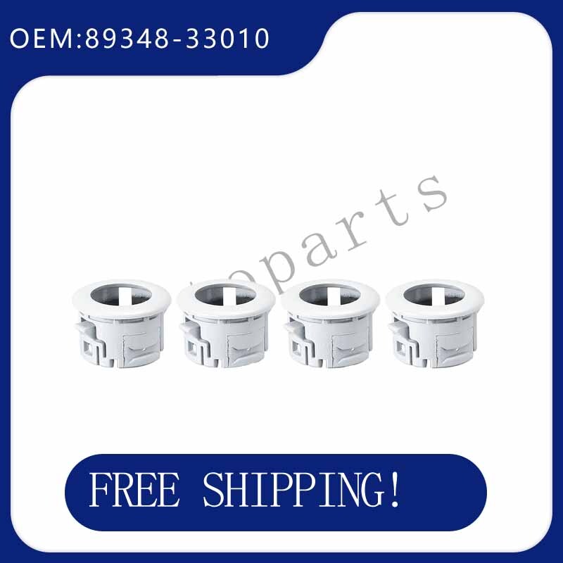 4pcs 89348-33010 White PDC Parking Sensor Retainer Holder for Lexus ES350 HS250h