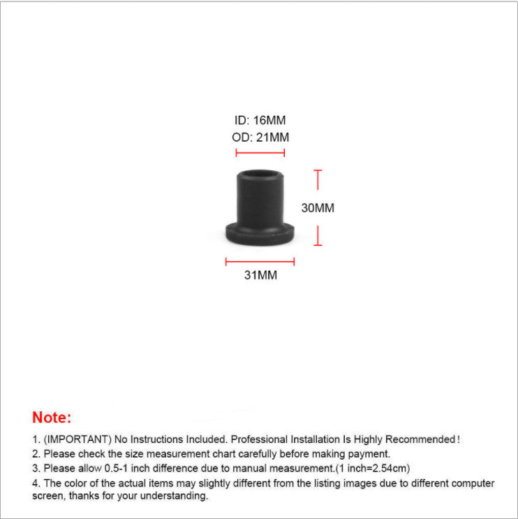 40PCS A-Arm Bushing Kit fit for Polaris Ranger Sportsman 500 700 40 Pack