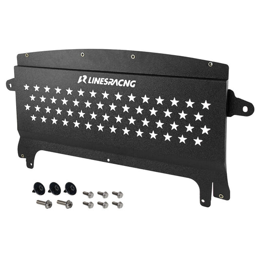 Oil Cooler Skid Plate Underhood Shield for BMW F80 M3 F82 F83 M4 Aluminum Black