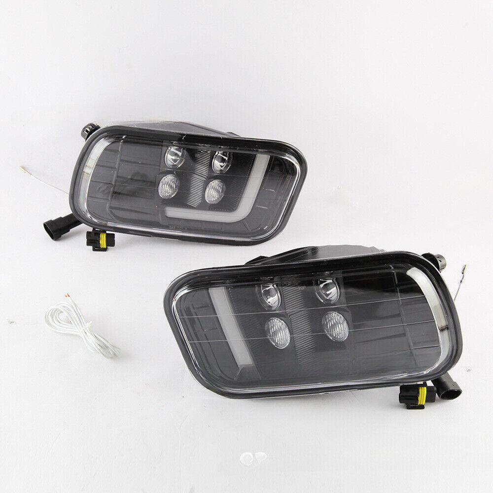 LED Fog Lights with DRL for Dodge for RAM 1500 2500 3500 2009-2012 Fog Lamp Assembly
