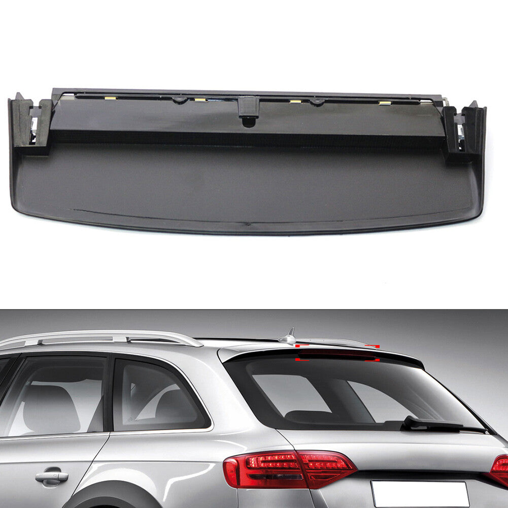 Car High Mount 3rd Rear Tail Brake Light Lamp Black Fit for Audi A4 S4 2009-2016