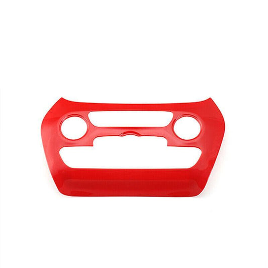 Fit for Jeep Cherokee 2014-2020 Bright Red Console AC Button Control Frame Trim