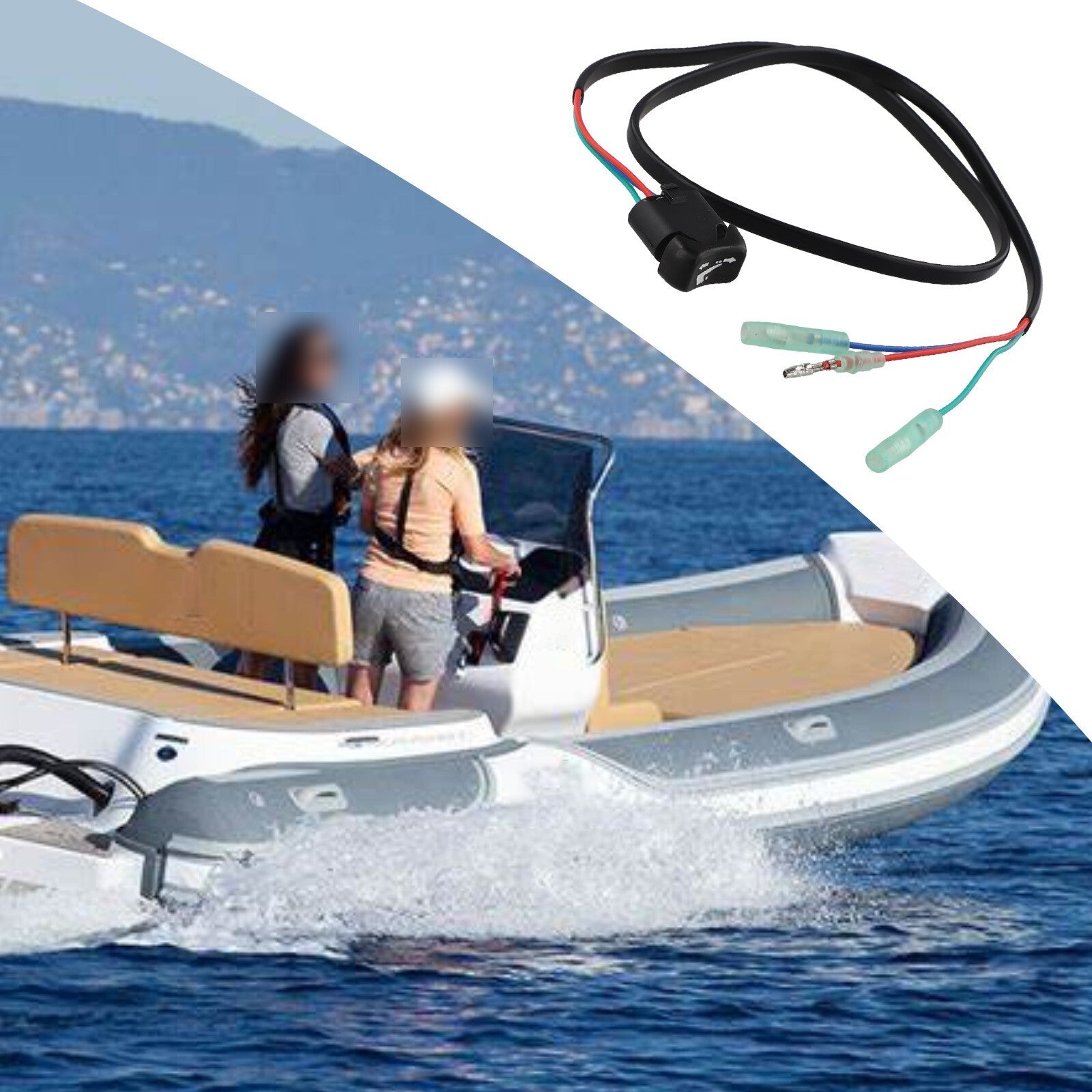 Switch Metal + Plastic 37850-93J10 Outboard Tilt Switch Hot