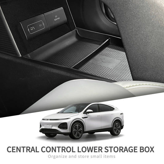 for Xpeng G6 2023 2024 Central Storage Box Car Central Lower Layer Tray