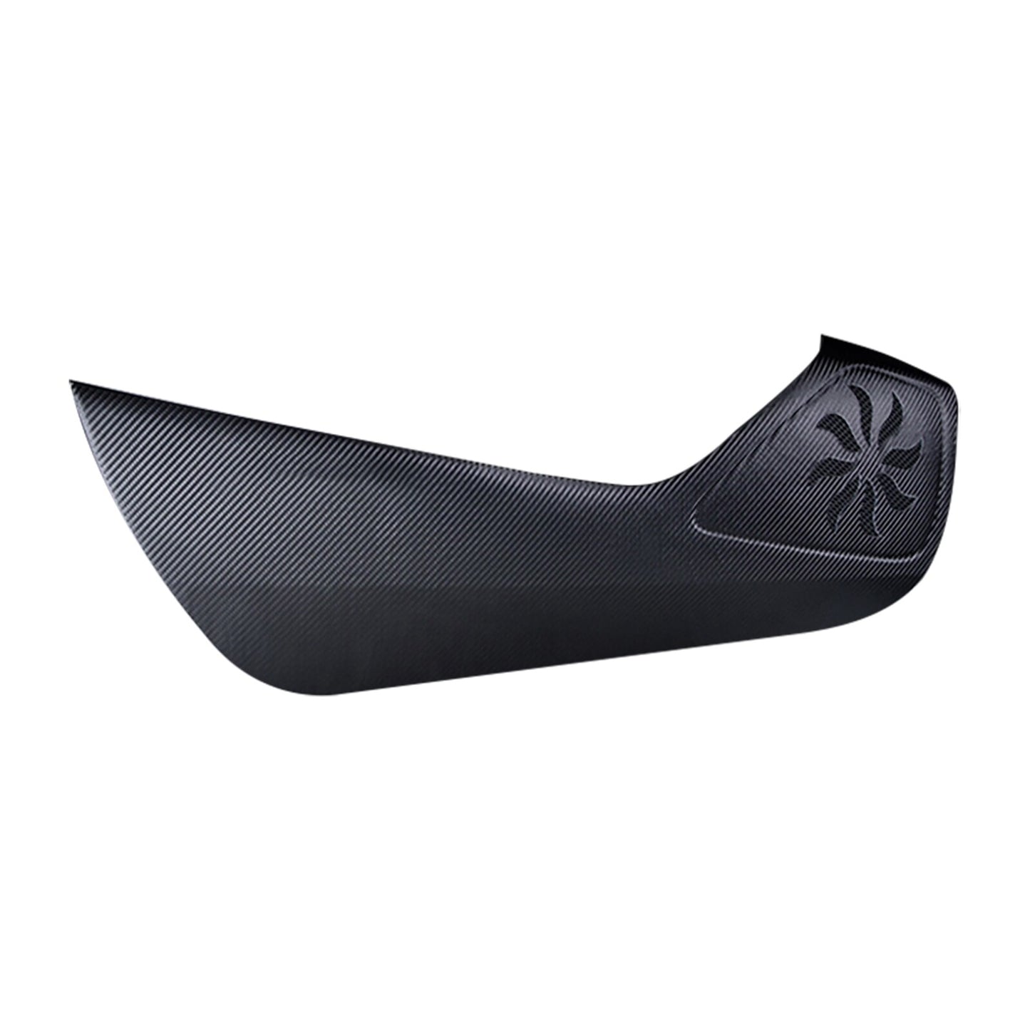Carbon Fiber Leather Door Anti Kick Pad Panel Cover Fit for Hyundai for Tucson 21-22 AT