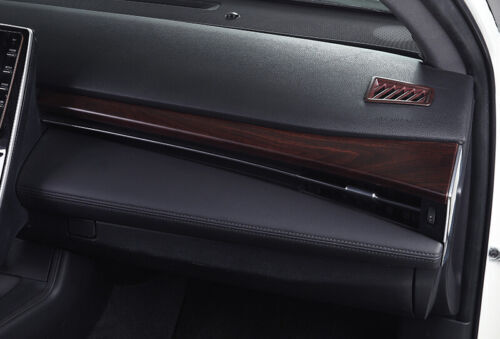 Red Wood Grain Central Console Dashboard Strip Trim for Toyota for Avalon 2019-2022