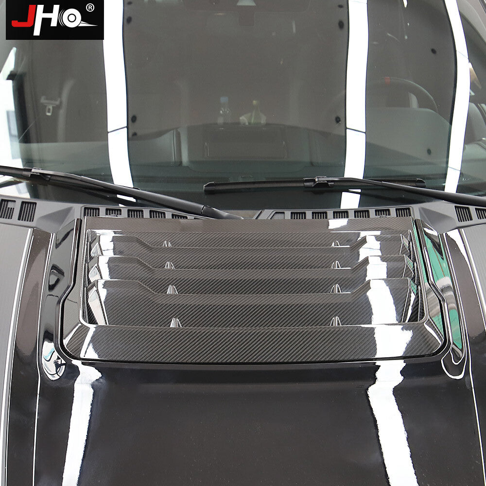 Real Carbon Fiber Front Engine Hood Panel Cover for Ford F150 2017-2020