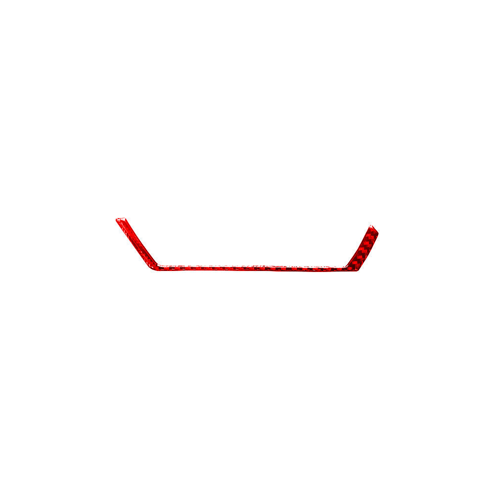 Red Carbon Fiber Dashboard Air Vent Frame Cover Trim for Nissan Altima 2019-2022
