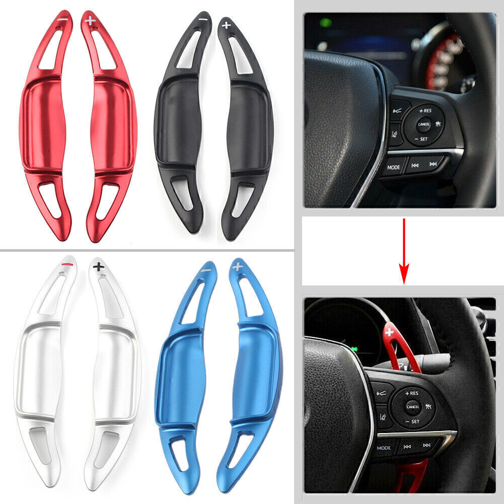 Fit for TOYOTA for CAMRY 2018-2020 Red Steering Wheel Shift Paddle Shifter Extension