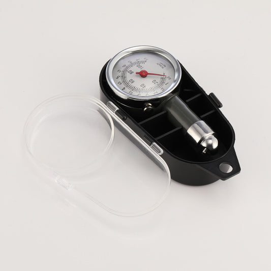 NEW CAR TYRE PRESSURE GAUGE AIR MEASUREMENT PSI/BAR RELEASE BUTTON KIT