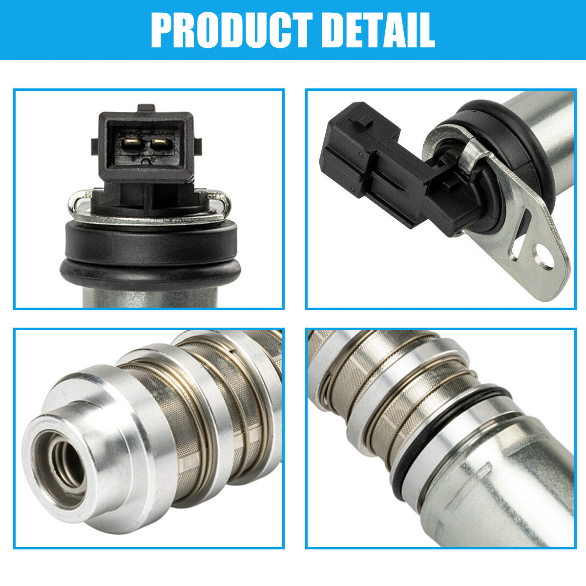 2Pcs Fits for BMW 335i 535i 550i M3 M5 X3 X5 X6 Variable Valve Timing Solenoid