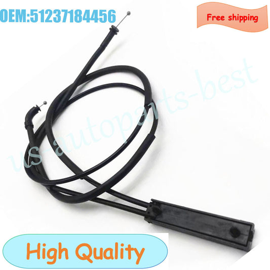 1 PCS Engine Hood Release Cable Bowden Cable 51237184452 51237184456 for BMW X5 E70