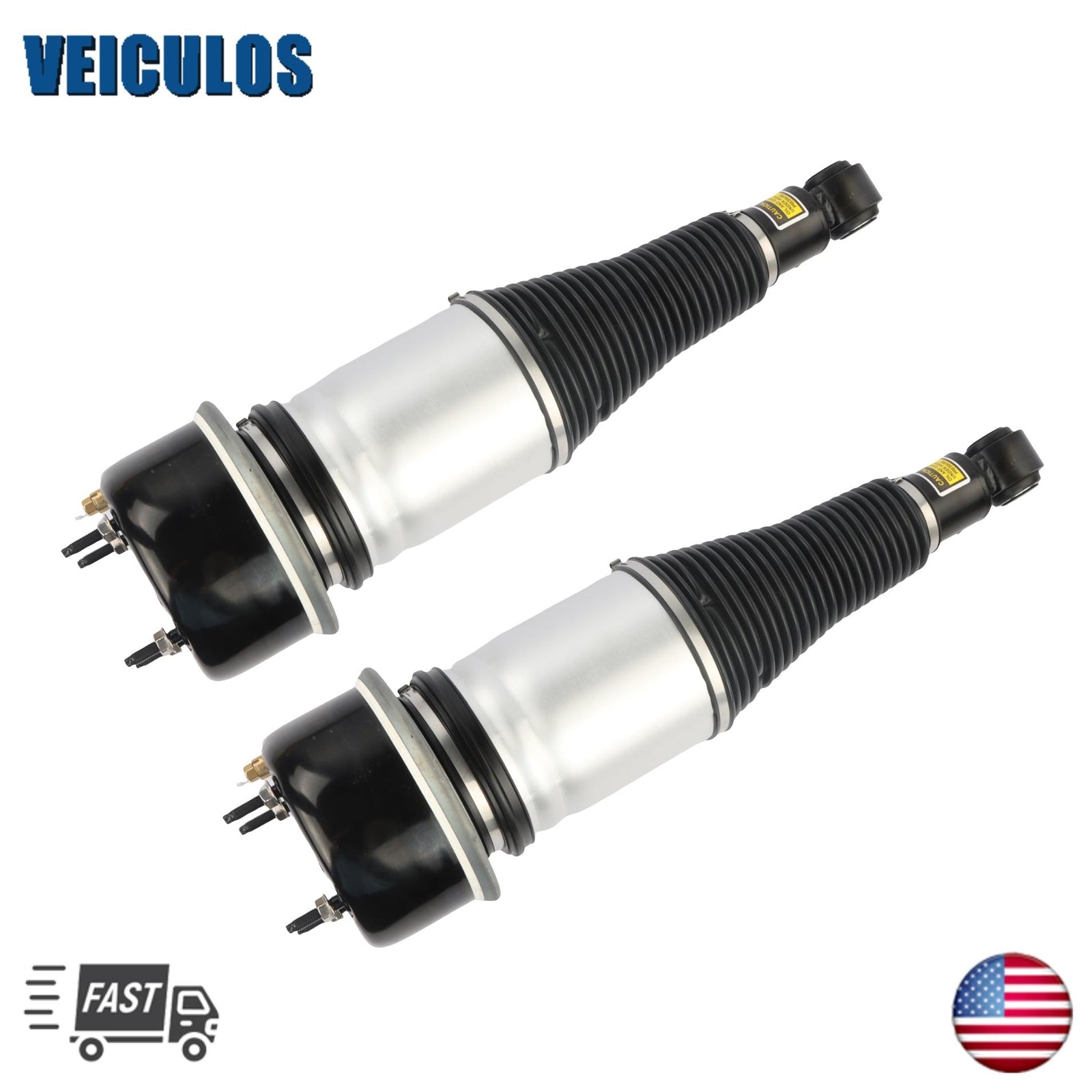 2PCS Rear Air Suspension Shock Struts for Jaguar XJ XJR XJ8 Super V8 Vanden Plas