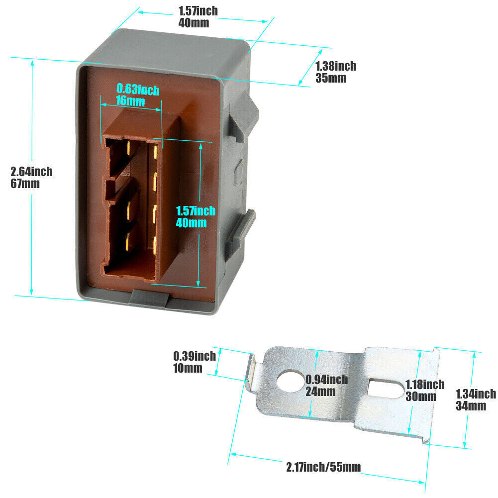 Fuel Pump Main Relay for Honda Accord 2.2L 2.7L 1990-1997 39400-SR3-003 RZ-0088