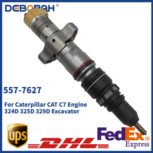 557-7627 Fuel Injector 20R-9079 For CAT C7 C9 Engine 326D 328D 329D 324D 325D